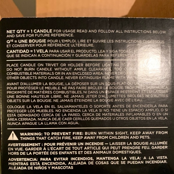 Snow Day 3-Wick Candle, Glass Jar, New In Box - Picture 11 of 12